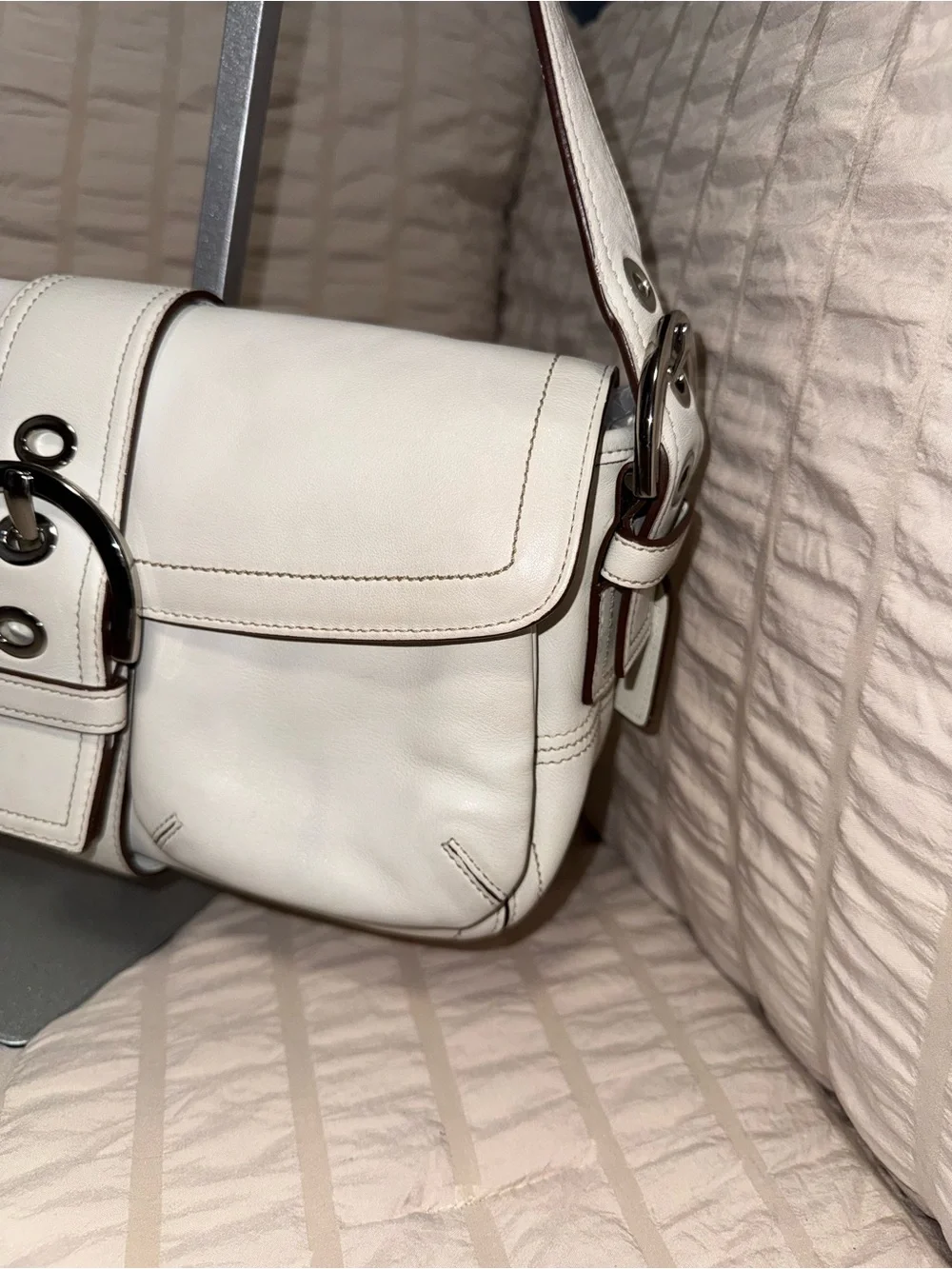 Vintage Coach Y2K Signature Double Pocket Soho